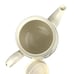 Vtg Teapot Century Service Autumn Gold Wheat Yellow White Fall Homer Laughlin