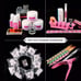 78Pcs Acrylic Powder Nail Art Set