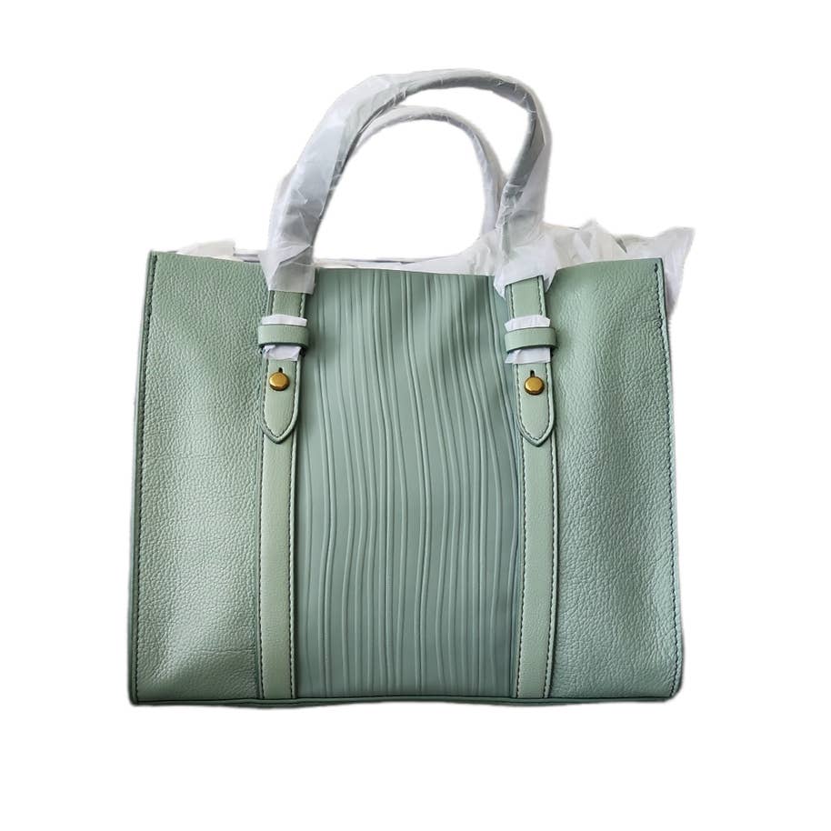 Fossil Kingston Satchel Sage Green shops