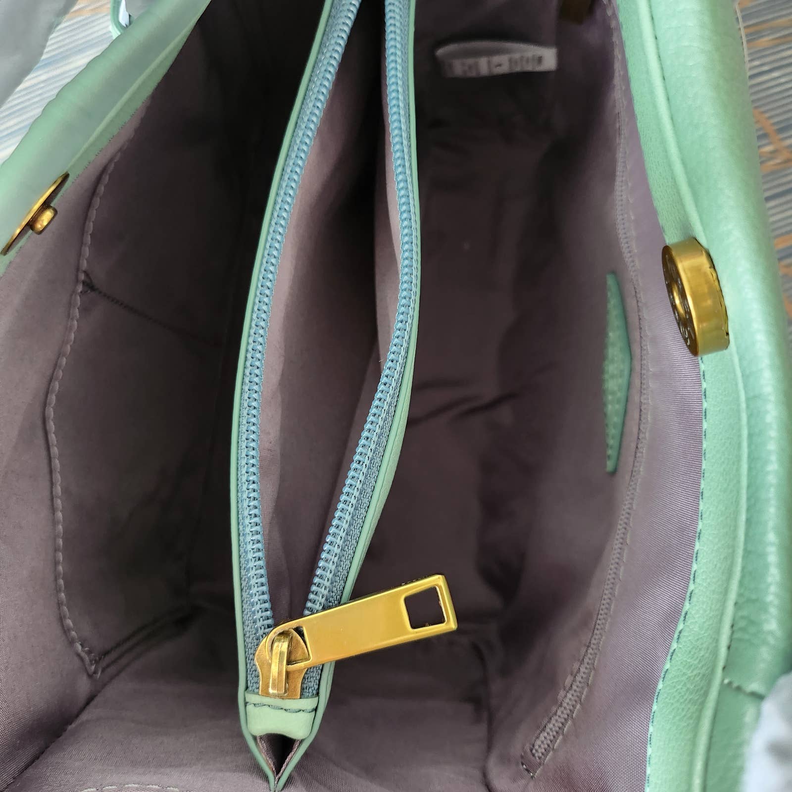 Fossil Kingston Satchel Sage Green shops