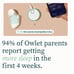 Owlet Dream Sock-Smart Baby Monitor w/ Live Health Readings & Notif. - MINT