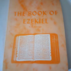 1974 The book of Ezekiel softback used oop book