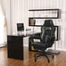 Massage Gaming Chair Racing Office Computer Swivel Recliner Height Adjustable