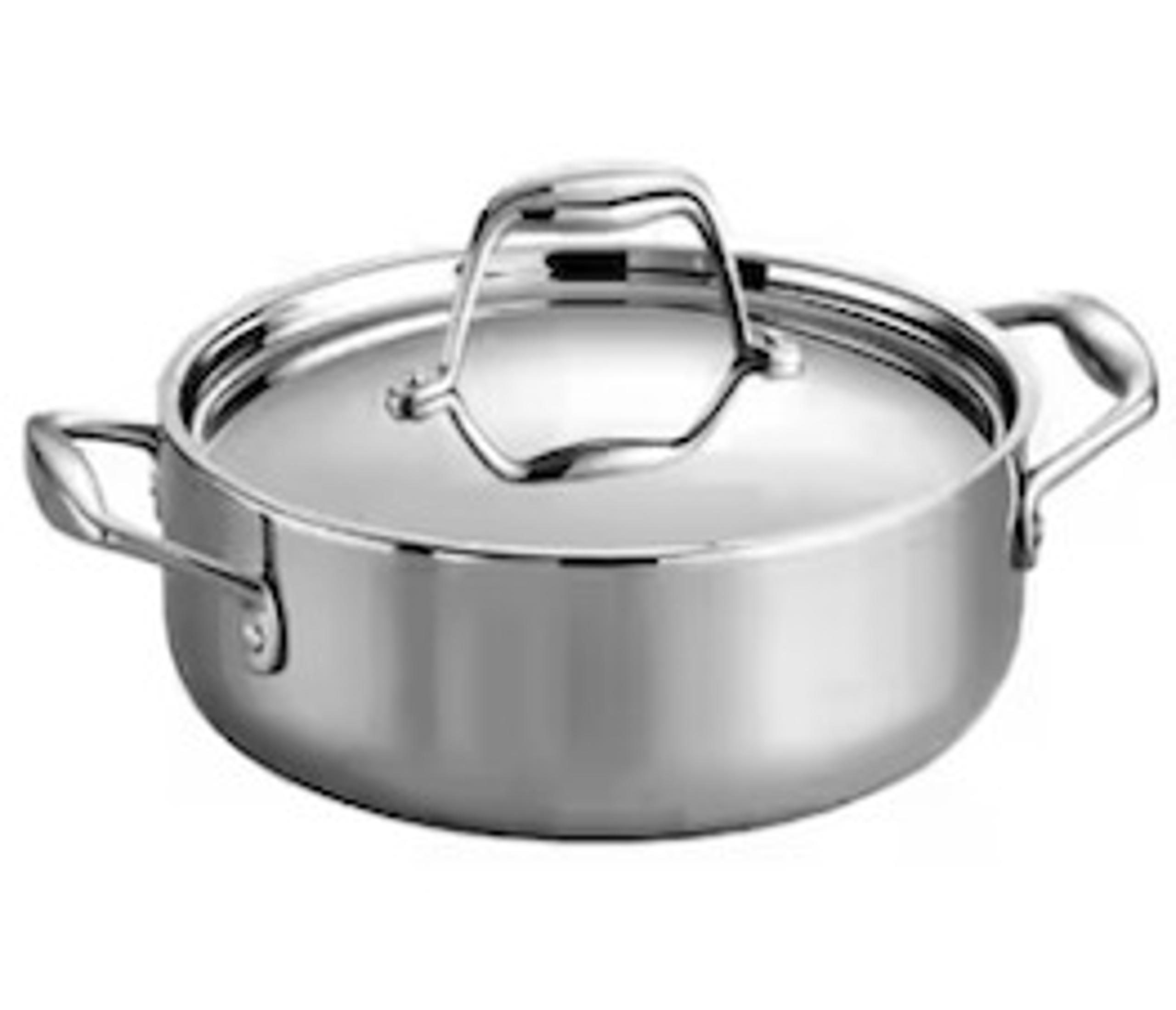 Tramontina Gourmet Tri-Ply Clad 3 Quart Covered Braiser