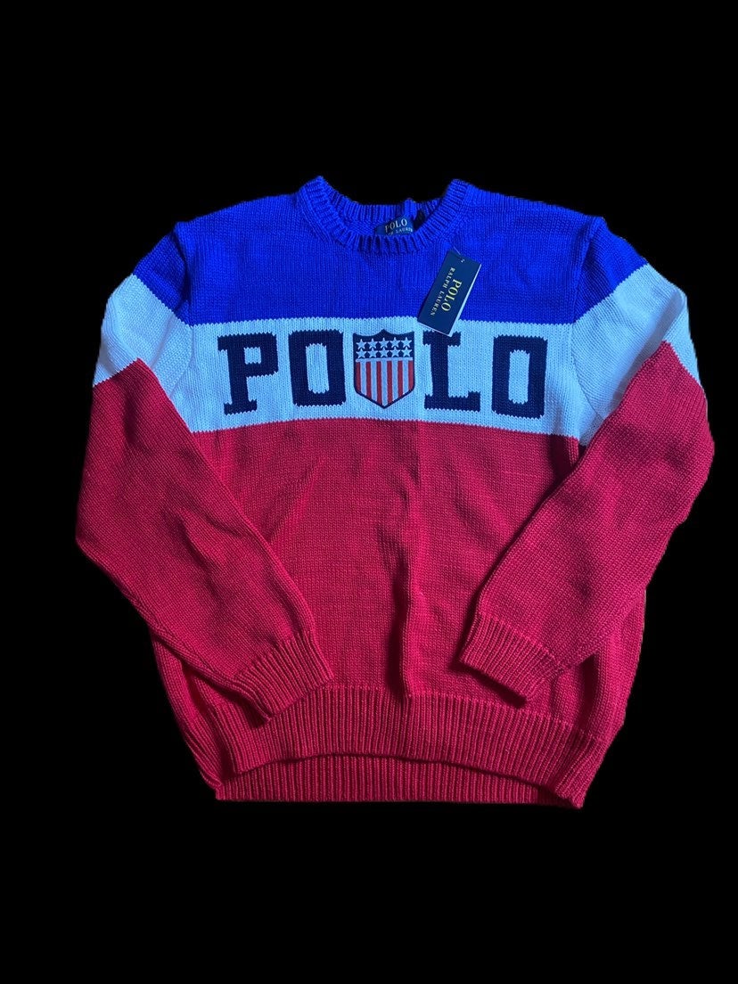 Polo Ralph Lauren stadium Shield knit