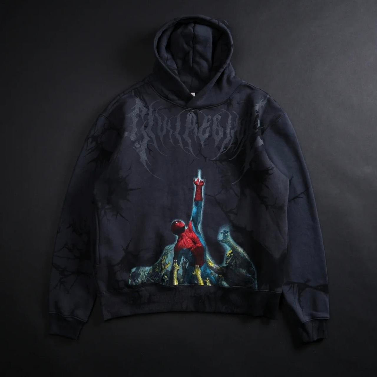 Civil Regime X Spider-man Zombie Hoodie 3XL Brand New