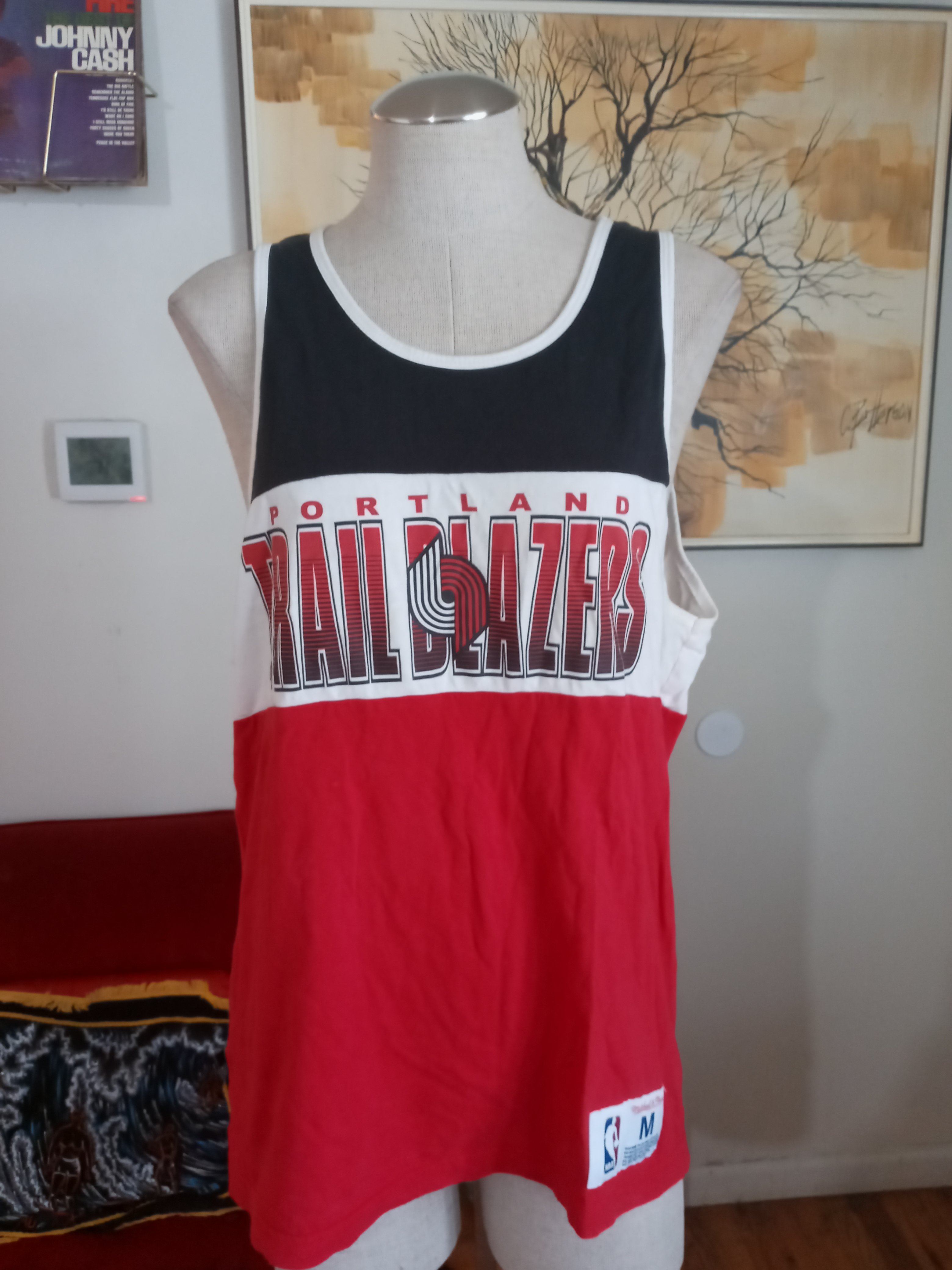 Vintage Mitchell & Ness Blazers tank top