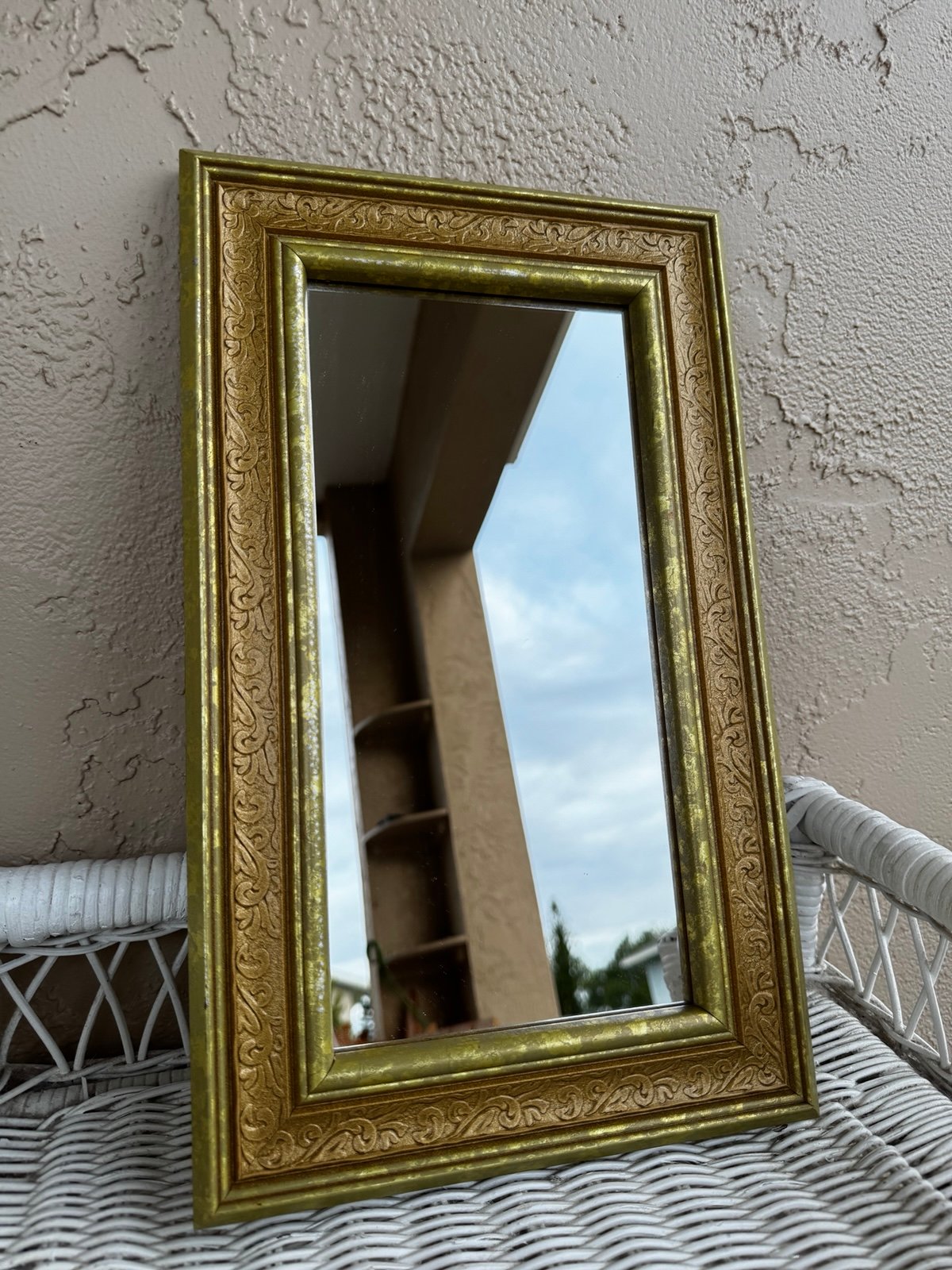 ✨Vintage Gold Ornate Framed Mirror✨