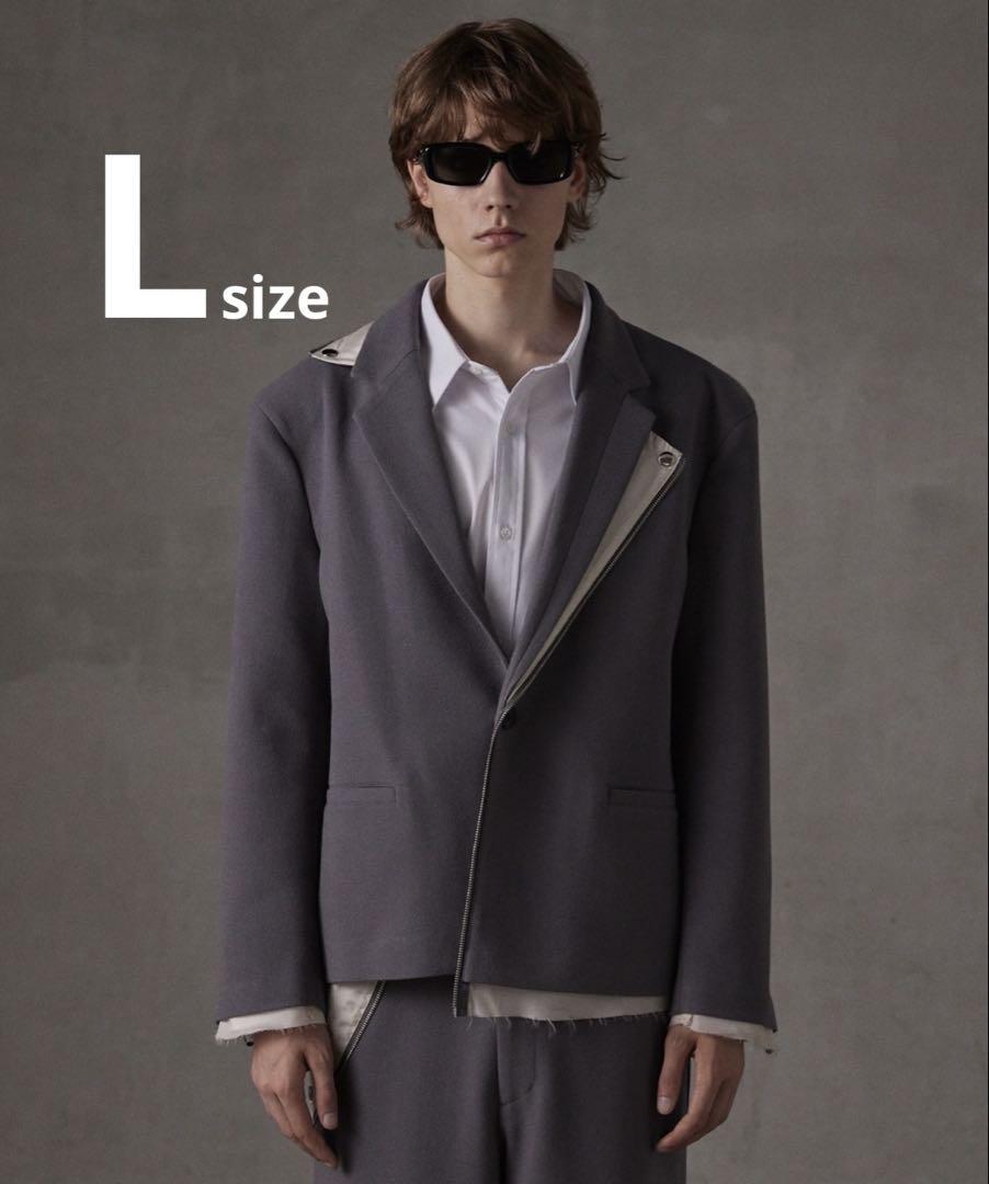 ジャケット・アウター GRANCY Reverse LayeredDesign Tailored GRANCY】Reverse Layered Design Tailored Jacket