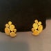 UNIQUE Vintage TORTOLANI Prickly Cactus Earrings