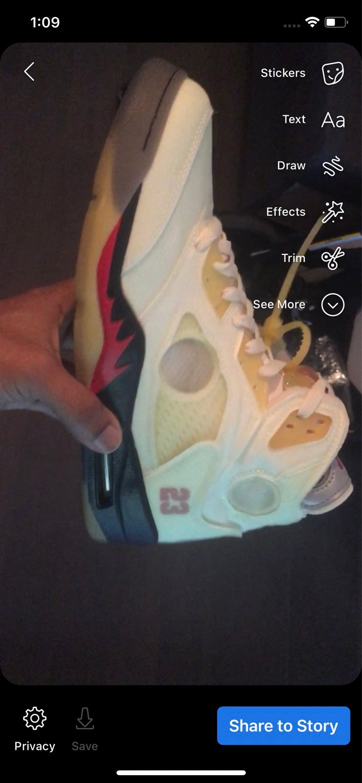 Jordan 5 Off-White