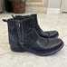 Steve Madden Mens 10M Black Belboa Zip Up Ankle Boots Biker City