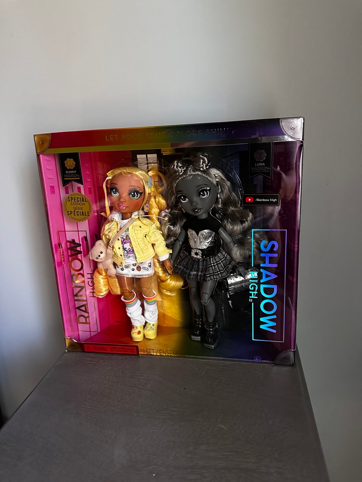 Rainbow High doll pack , the twins