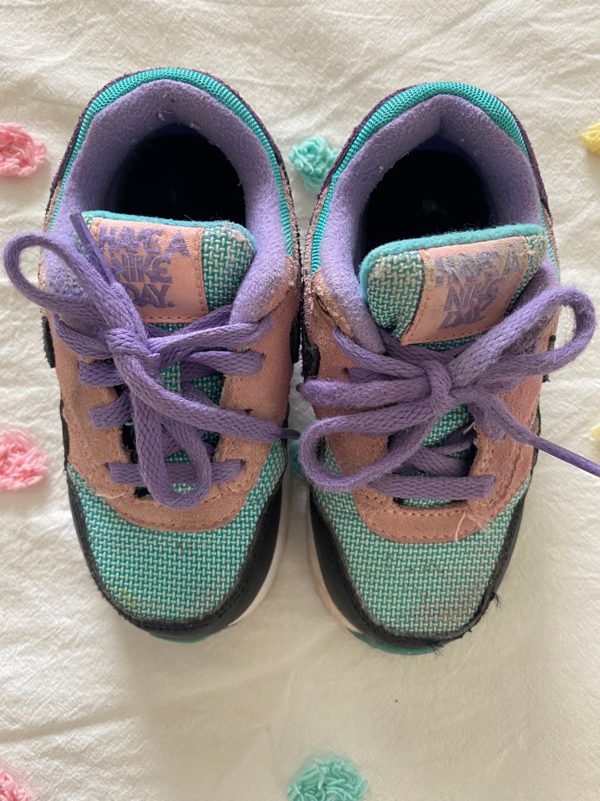 Nike Air Max 1 Have a Nice Day US 8C Purple Black Pink