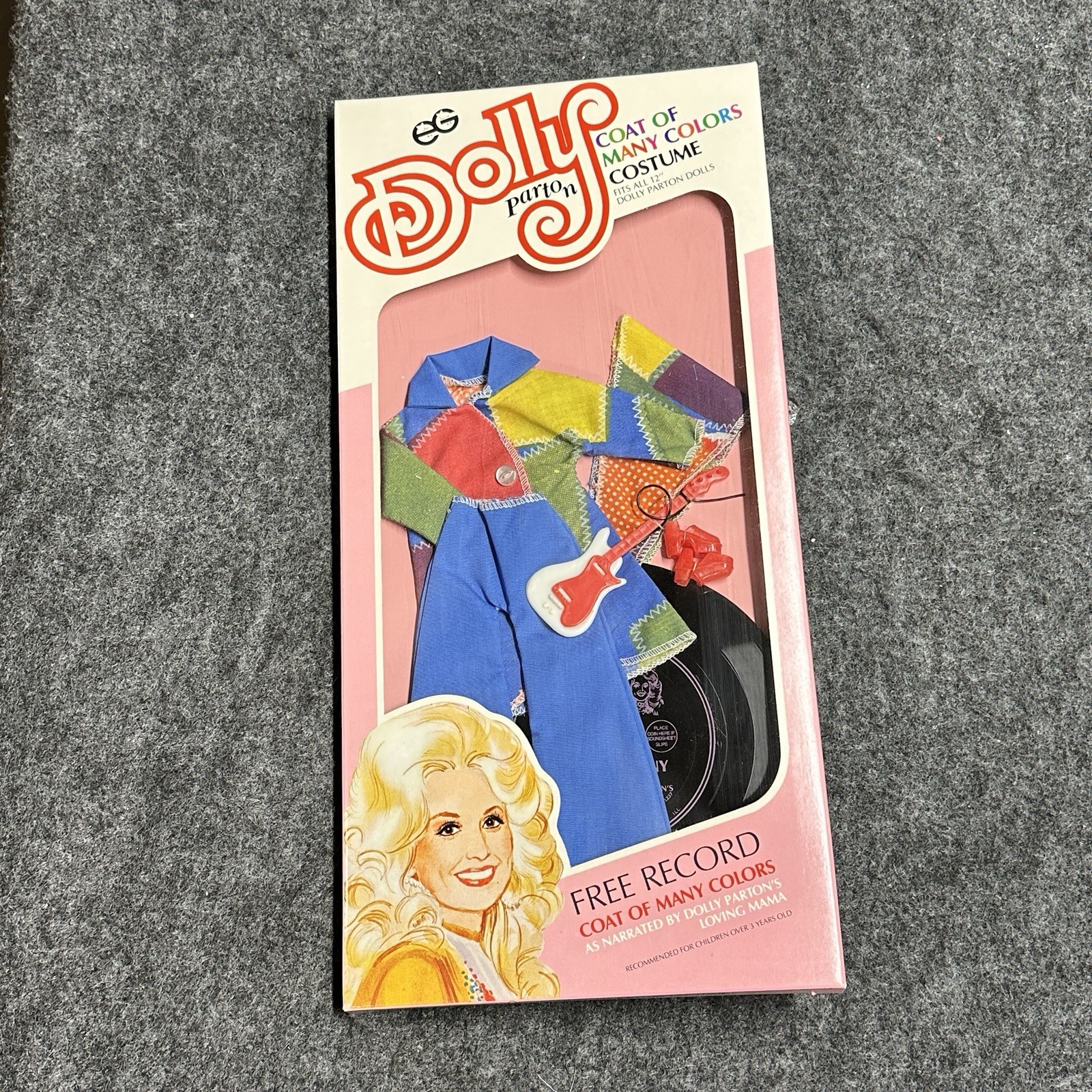 Dolly Parton Doll Clothes Coat of Many Colors Costume