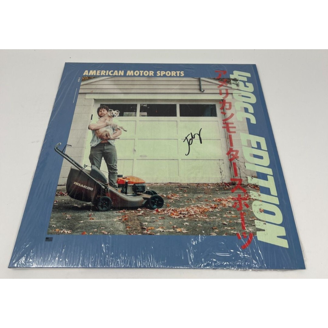 SIGNED Bilmuri - American Motor Sports 420 CC Edition Blue Splatter Vinyl Record