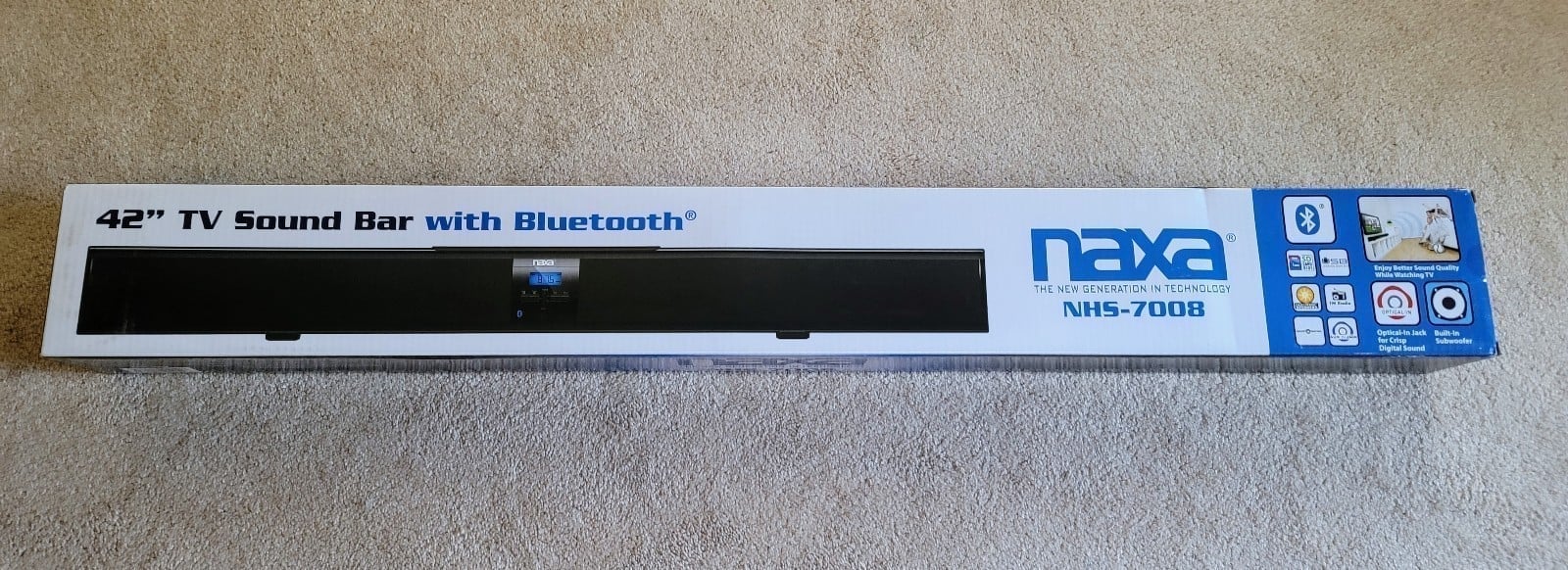 42 TV Soundbar With Bluetooth BRAND NEW