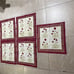 French Poppies Napkins, set of 5 (Retail 89)