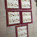 French Poppies Napkins, set of 5 (Retail 89)
