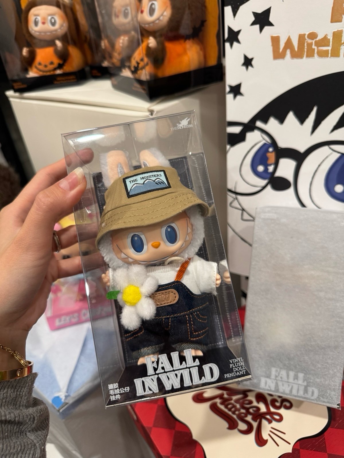 【LABUBU Doll】THE MONSTERS FALL IN WILD SERIES-Vinyl Plush Doll Pendant