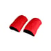 NEW 2PCS Universal Bride Red Gradation Car Neck Headrest Pillow Fabric Material