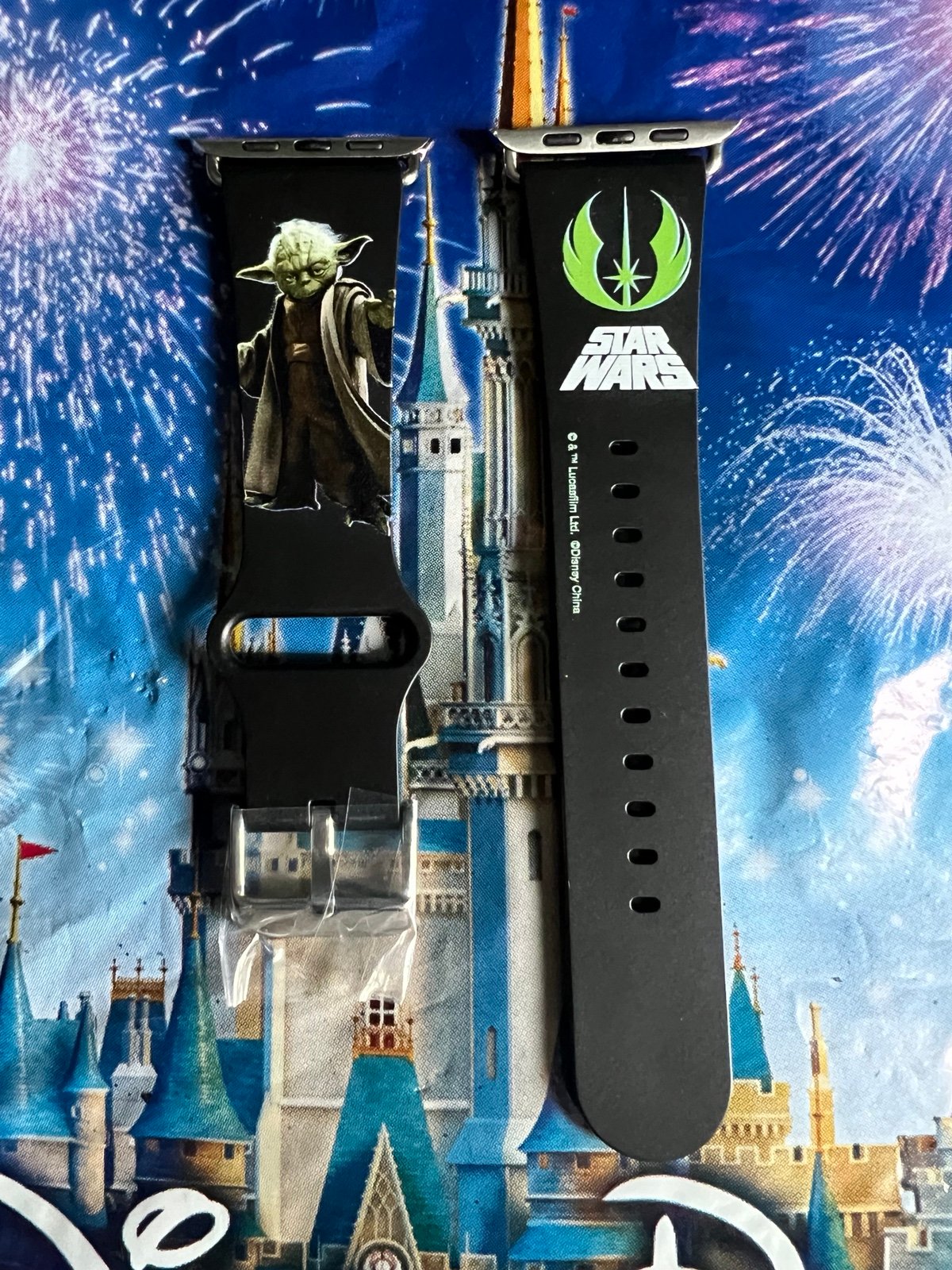 Star Wars YODA Character Disney Apple Watch Band 42mm 44mm 45 mm
