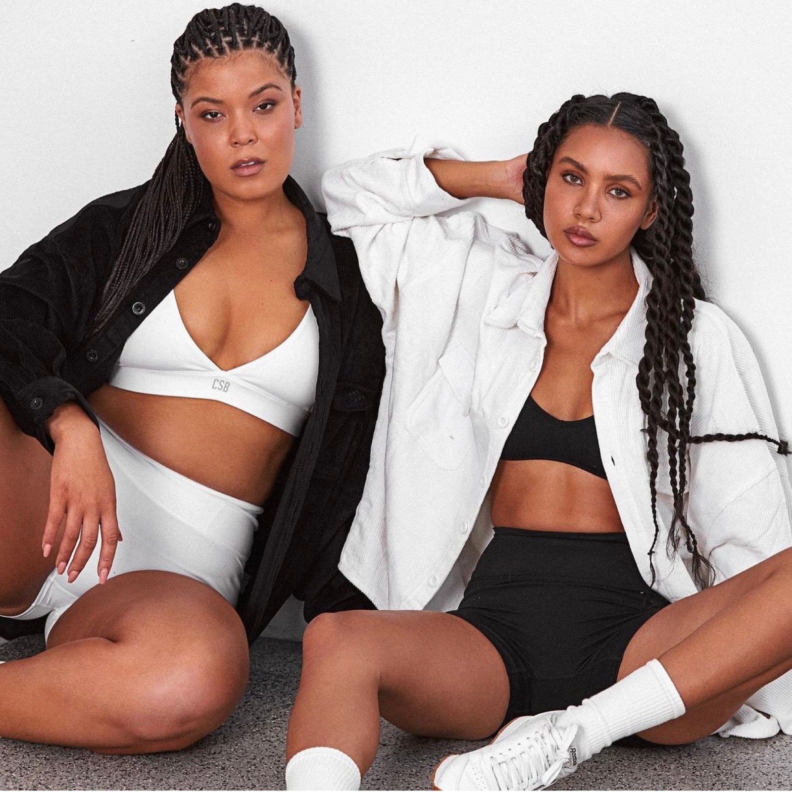 Crop Shop Boutique Serenity Shorts 6 BUNDLE of Black AND White