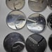 Lot of Cuisinart DLC-7 Disc Blades (12) and Stems (3)