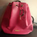 Juicy Couture Pink Leather Medium Backpack