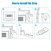 LED Strip Lights - Qty 10