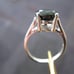 3.80ct BLACK DIAMOND RING *CERTIFICATE OF AUTHENTICITY* FREE DIAMOND TESTER SZ 7