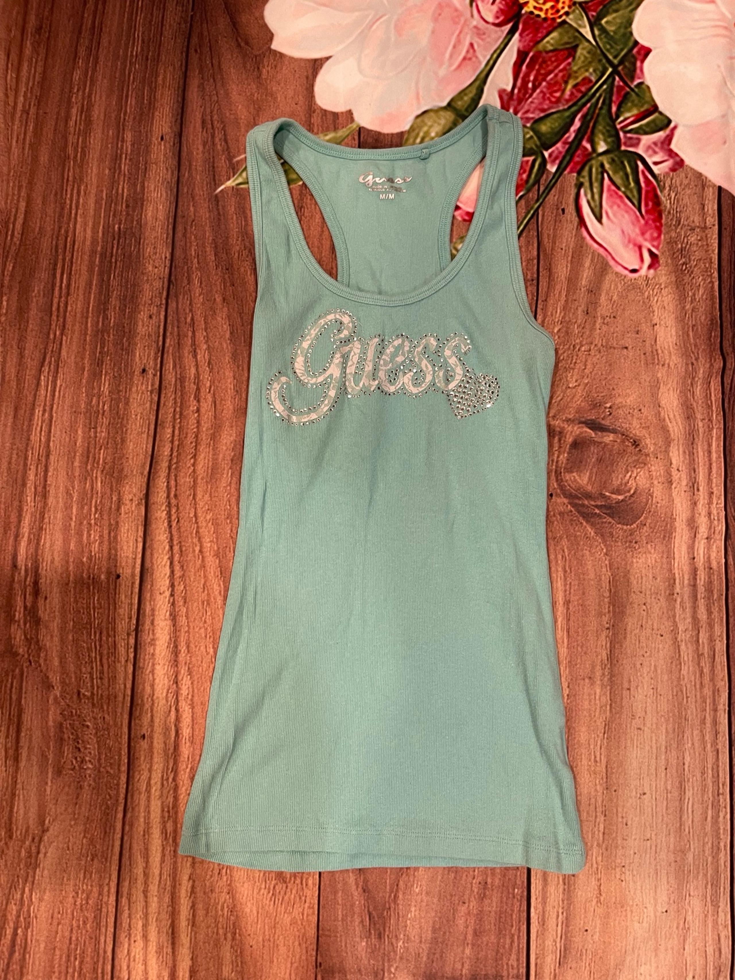 GUESS Women’s Racerback Tank Top
