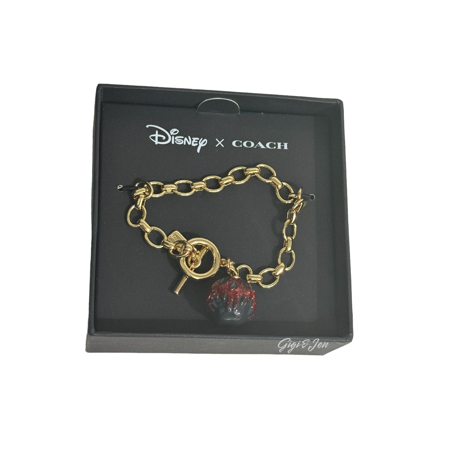 Coach Disney X Poison Apple Bracelet New