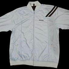 Men's Blue 4XLT Full Zip Track Jacket