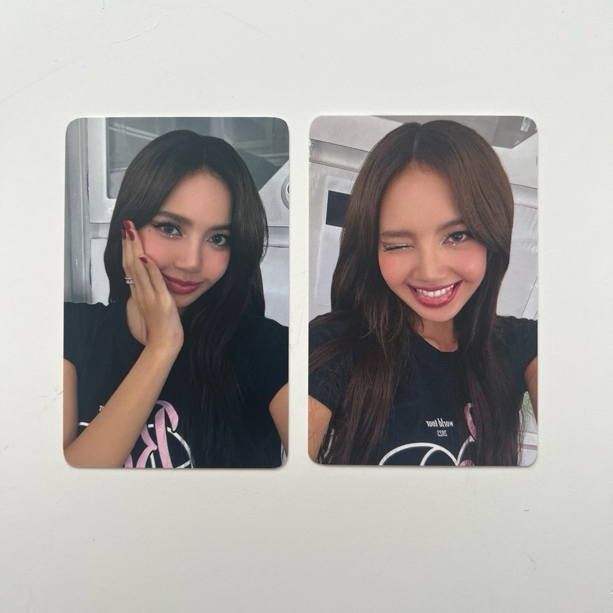 Blackpink Born Pink Seoul Finale Weverse Membership Lisa photocard set