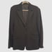MNG Mango - Long Line Brown Suit Jacket / Blazer Wool Blend - size US 14