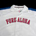 Pure Aloha Hawaii Jersey Mens Sz Large Built Hawaiian Streetwear Snap Button
