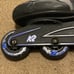 Mens K2 Camano Gray Purple Roller Blades K2EZ8 Size 8.5 Hyper 82A Wheels 70mm
