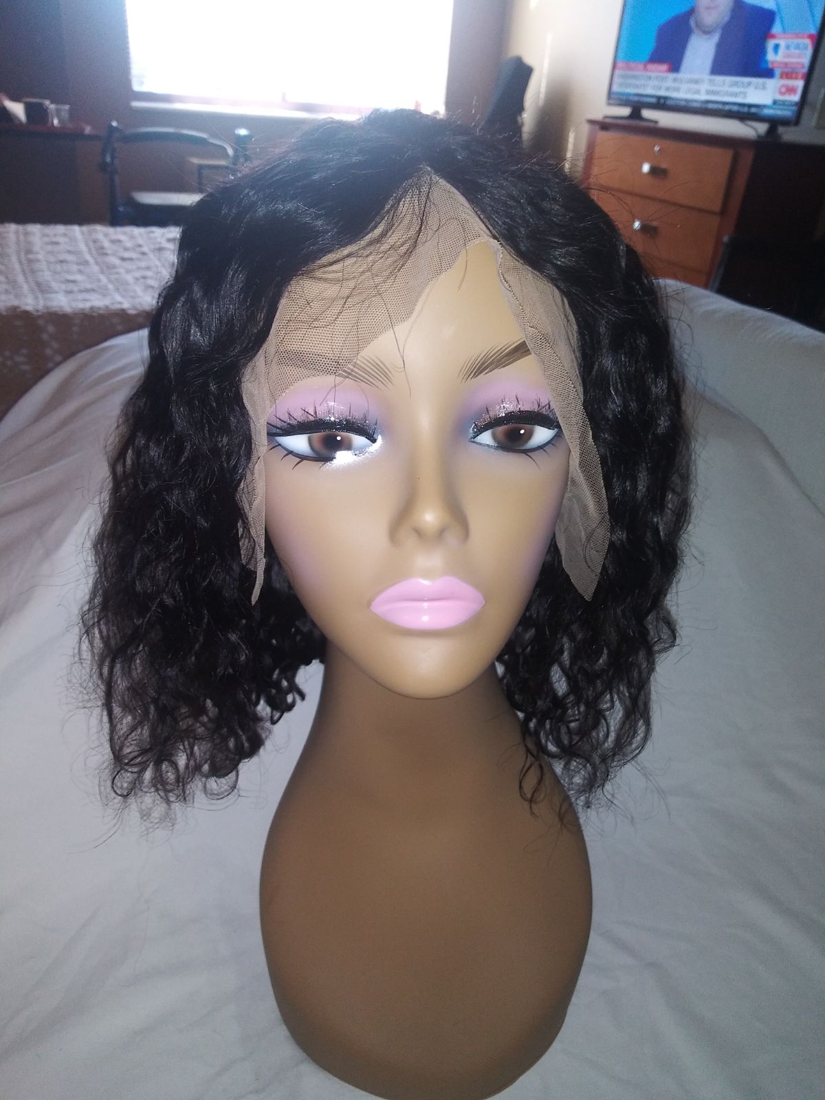 Italian curl full lace
