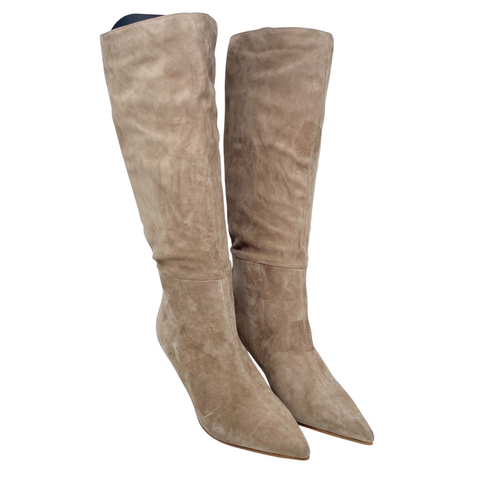 Steve Madden Women's Lavan Boots Taupe Suede Size 9M