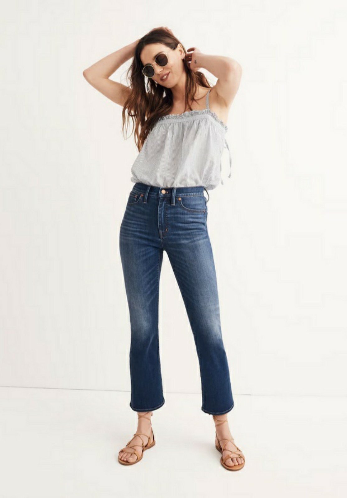 NWT Madewell Cali Demi Boot Jeans size 30P