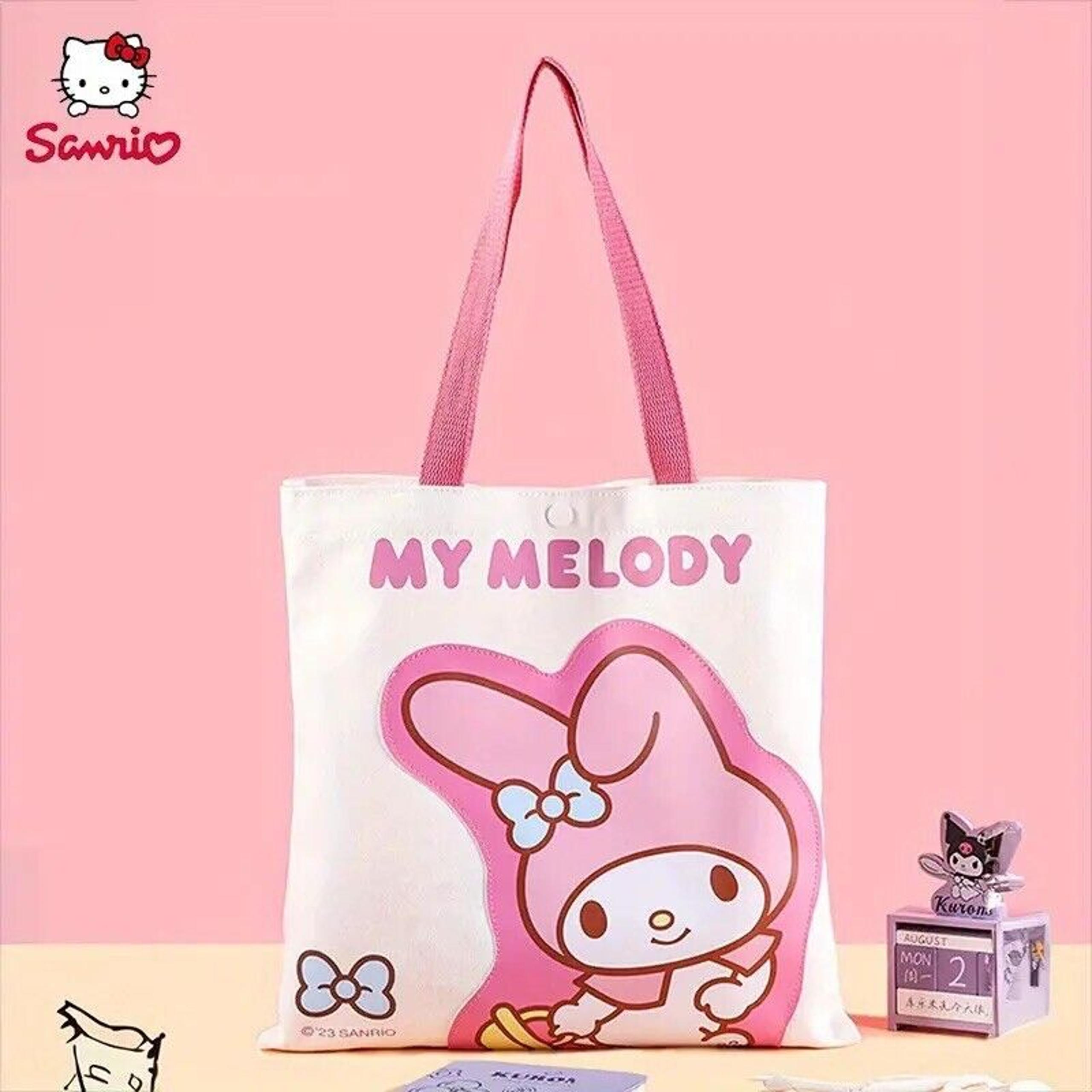 Cute Sanrio My Melody Tote Bag Shoulder Bag Kawaii Purse for Women Girl