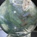 Moss Agate 64mm with Druzy