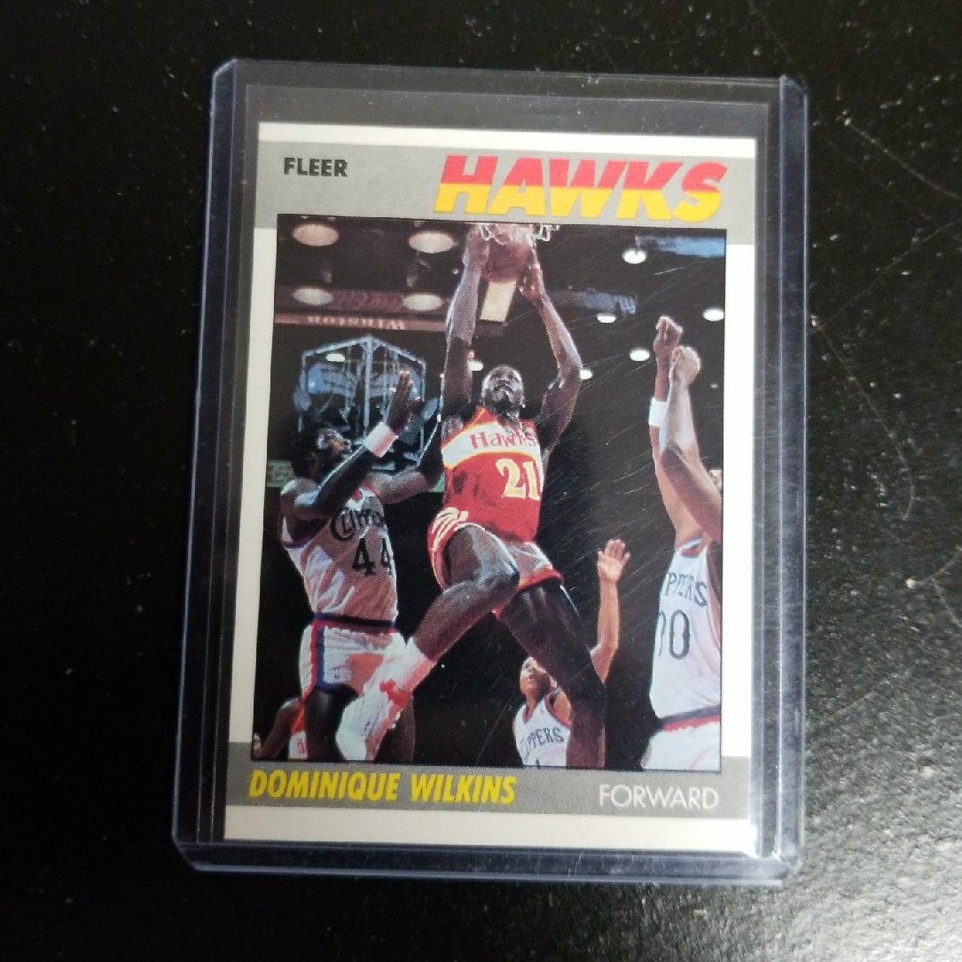 Fleer 1987 Dominique Wilkins #118