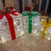 NEW Set of 3 Christmas Lighted Gift Boxes,8 Light Modes Light Up Present Boxes