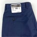New Jos A Bank Reserve Mens Reda Flexa Dress Pants Navy Slim Fit 37R Unhemmed