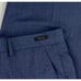 New Jos A Bank Reserve Mens Reda Flexa Dress Pants Navy Slim Fit 37R Unhemmed