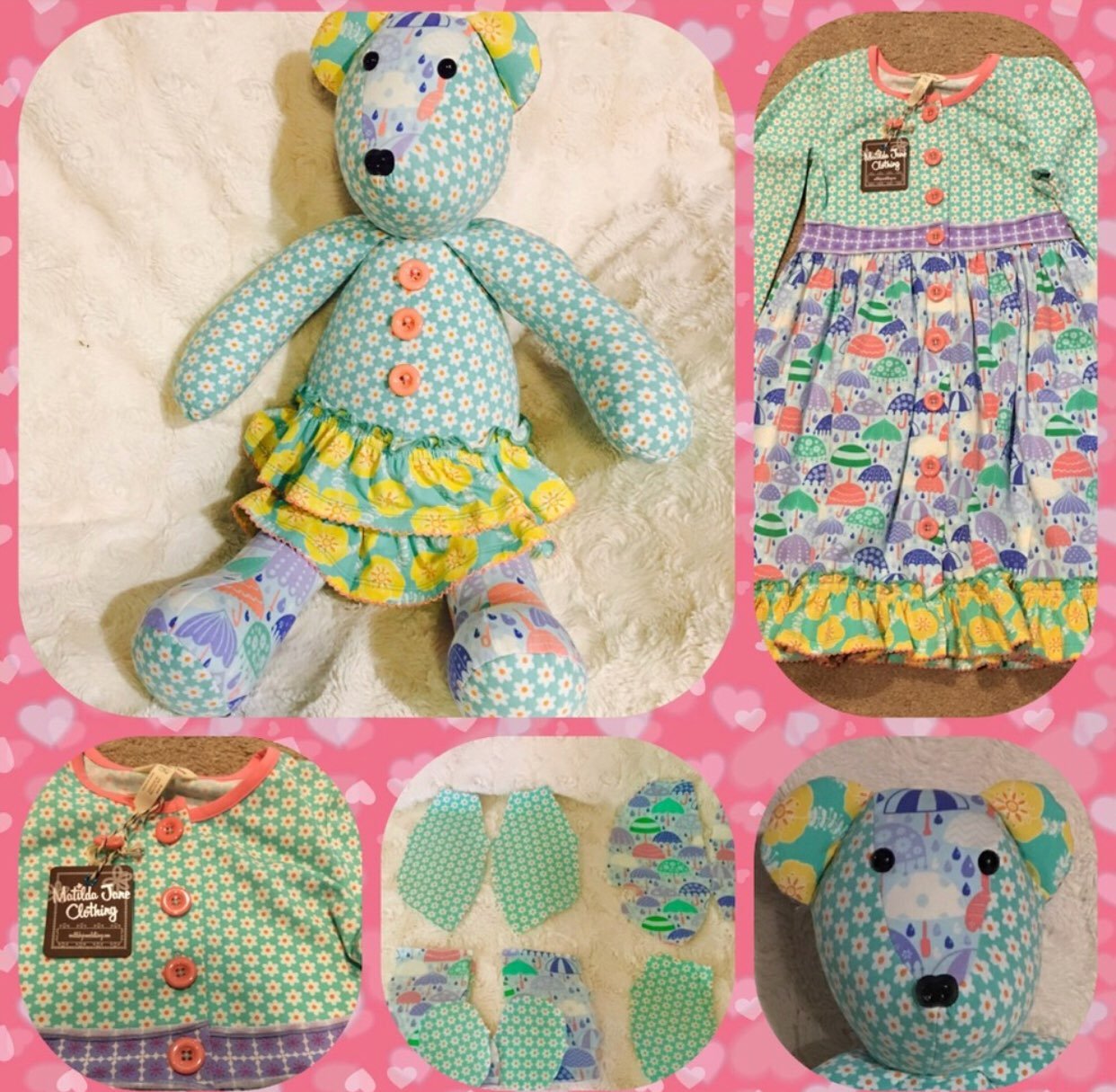 Matilda Jane bear From Your Clothes