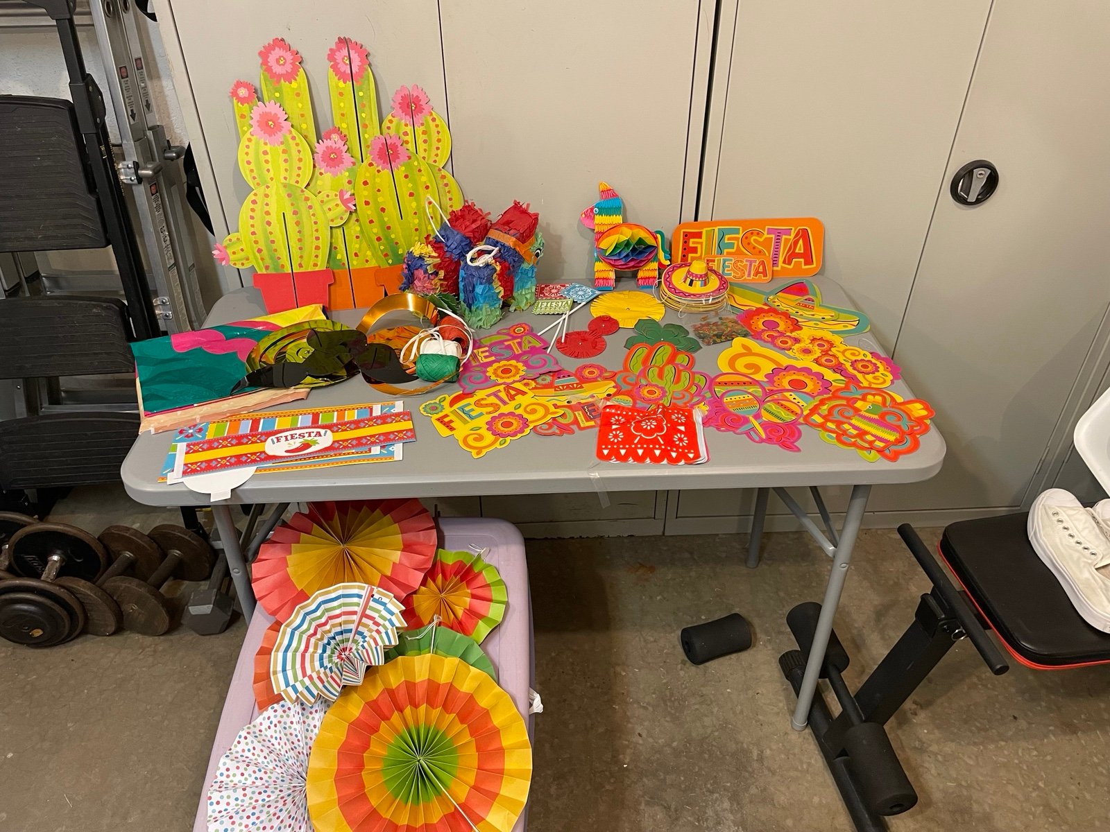 Large Lot Fiesta Party Decorations 68 piece