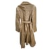 Annshire Leather Trench Coat Woman S Brown Belted Long Jacket 70s Designer Retro